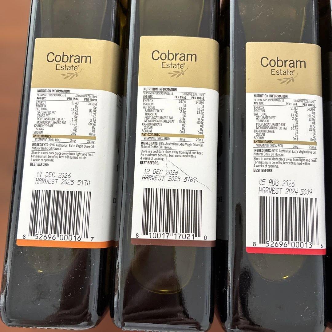 Cobram Estate エクストラバージンオリーブオイルセット　5本
