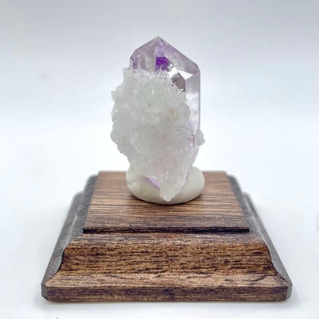 ナミビア ゴボボセブ山 アメシスト/プレナイト 鉱物標本