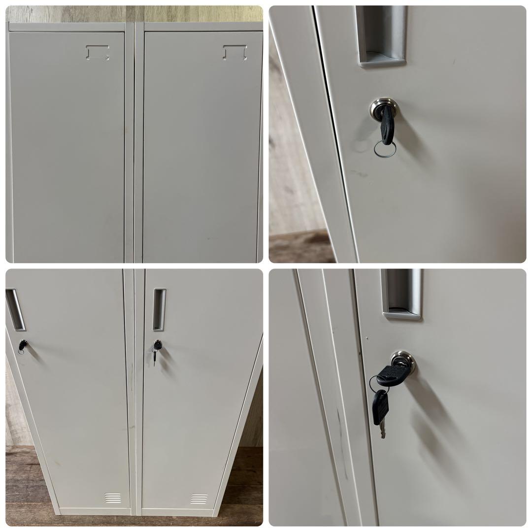 1人用ロッカー 更衣ロッカー オフィスロッカー オフィス家具 2個組