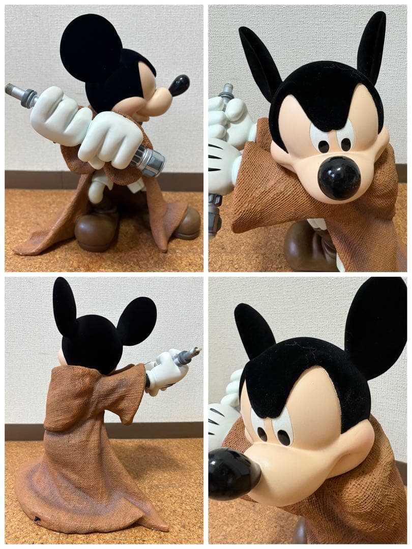【デロリアン】ジェダイの騎士 ミッキーマウス ビッグフィギュア 限定