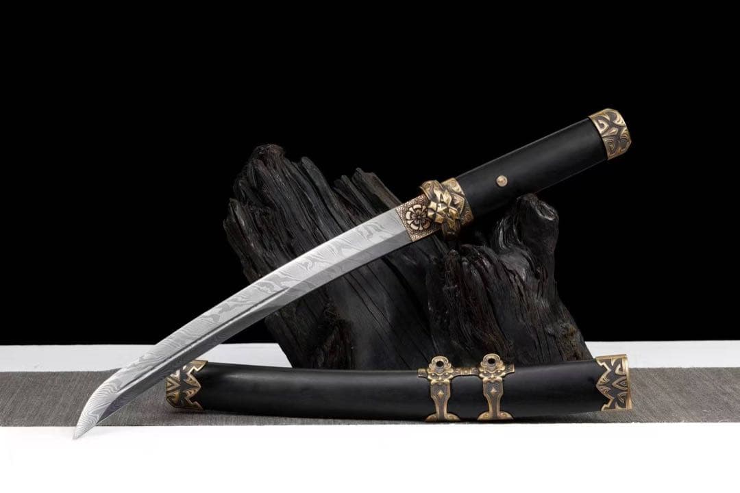 逆虎 短刀 稽古 鎧通し 装具 日本刀 模造刀 武具 舞踊刀 高級本格居合刀