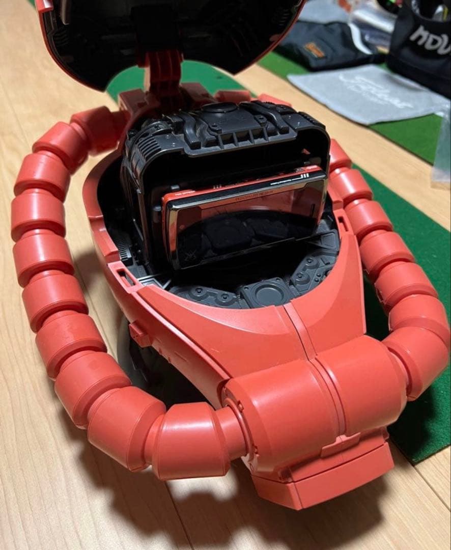 機動戦士ガンダム　シャアザクⅡ ヘッド　携帯　自宅保管　美品