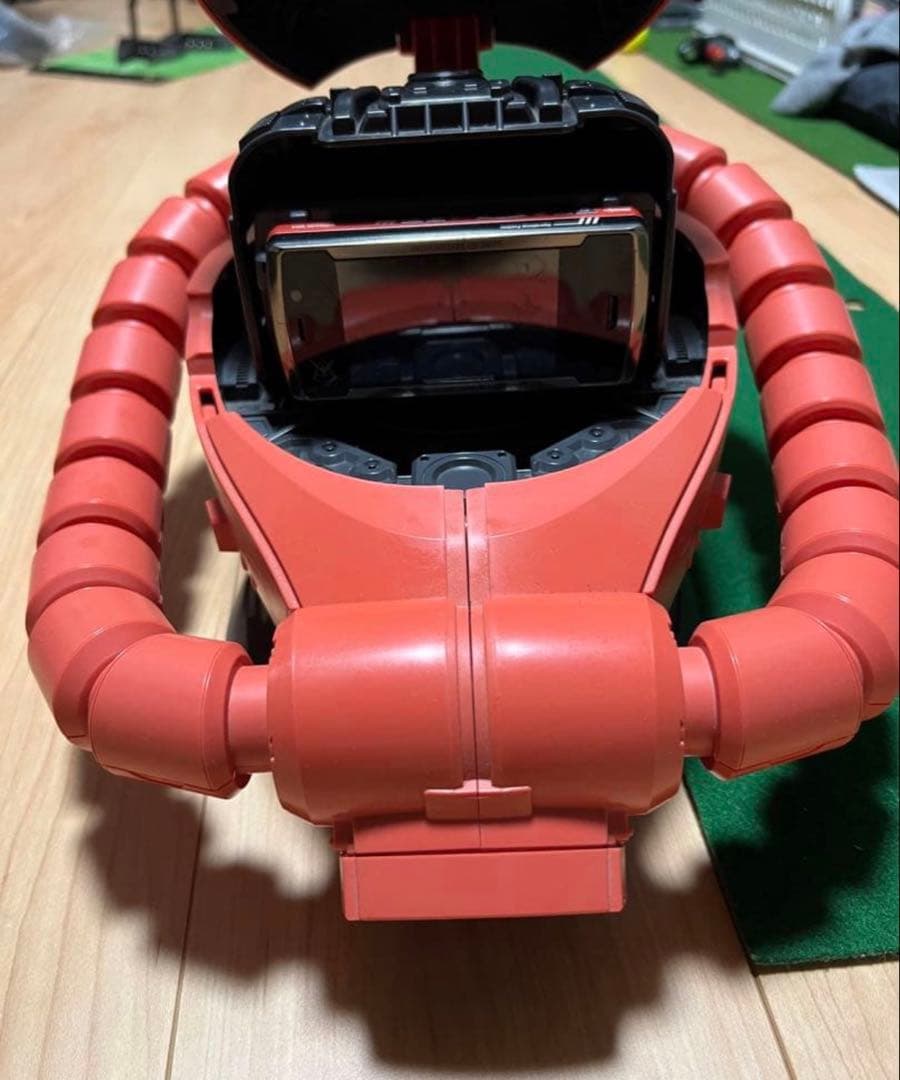 機動戦士ガンダム　シャアザクⅡ ヘッド　携帯　自宅保管　美品