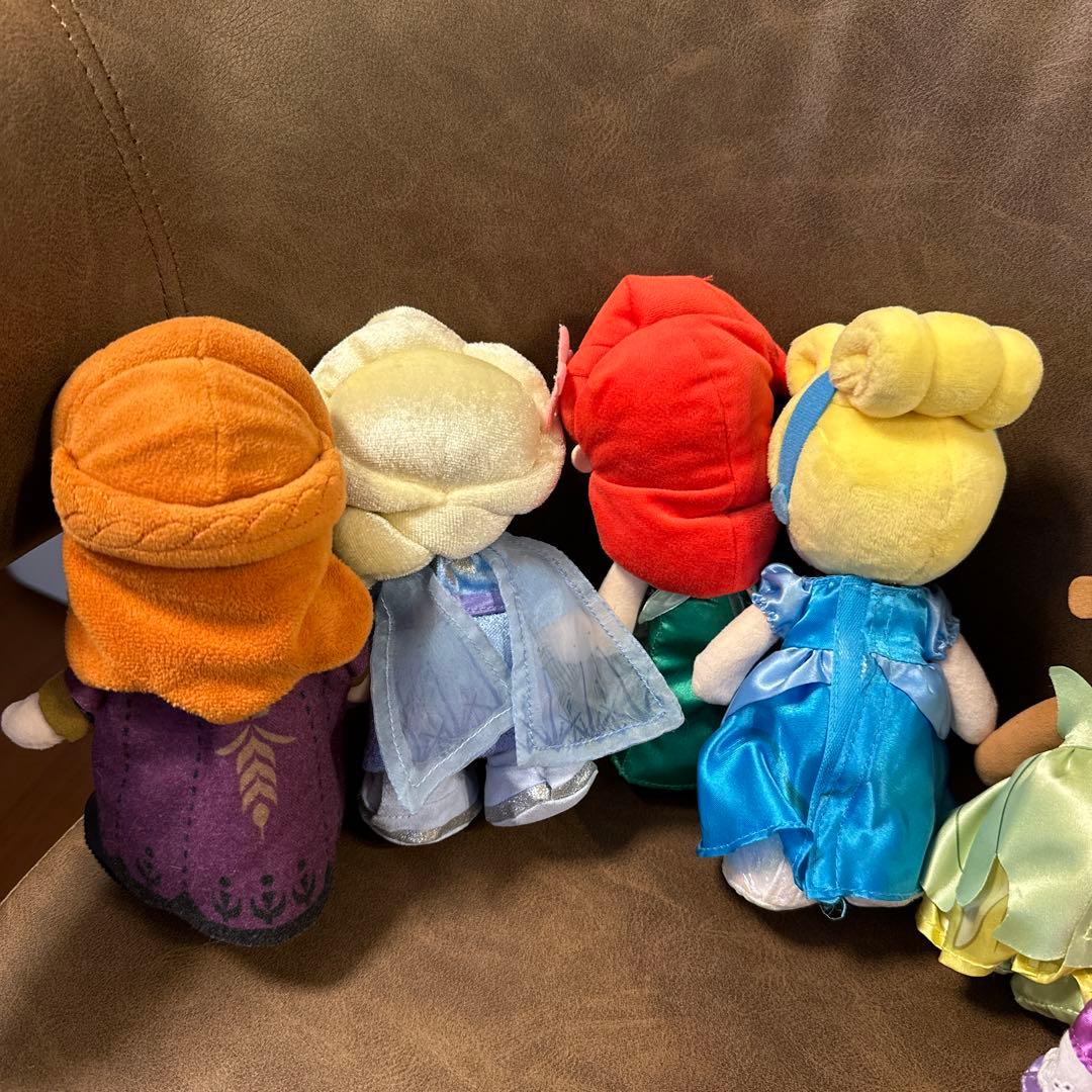 ディズニープリンセスぬいもーずセット