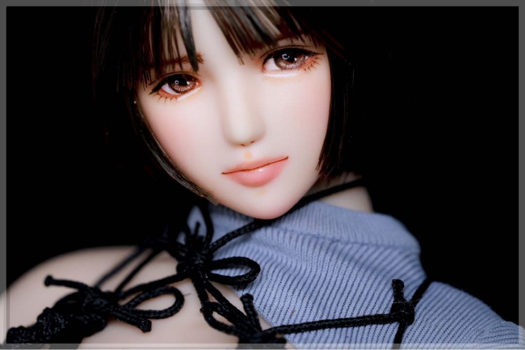 ♪♪ 1/6 　ドール カスタムドールヘッド　1738　栞瑠(しえる)　♪♪