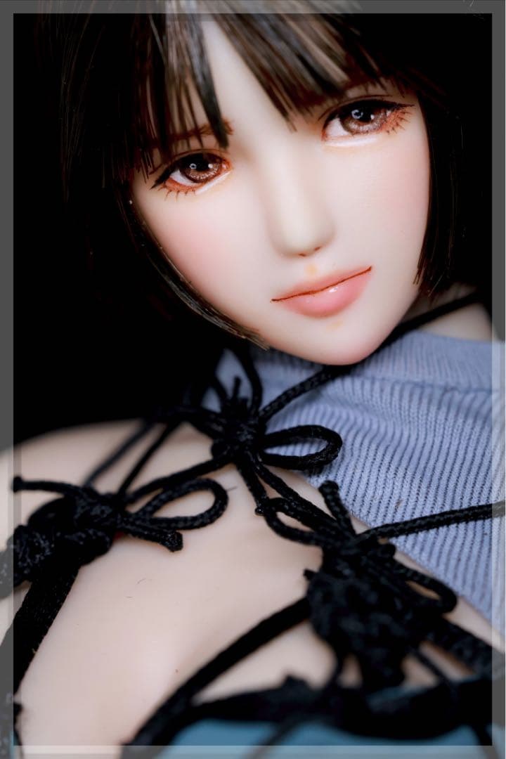 ♪♪ 1/6 　ドール カスタムドールヘッド　1738　栞瑠(しえる)　♪♪