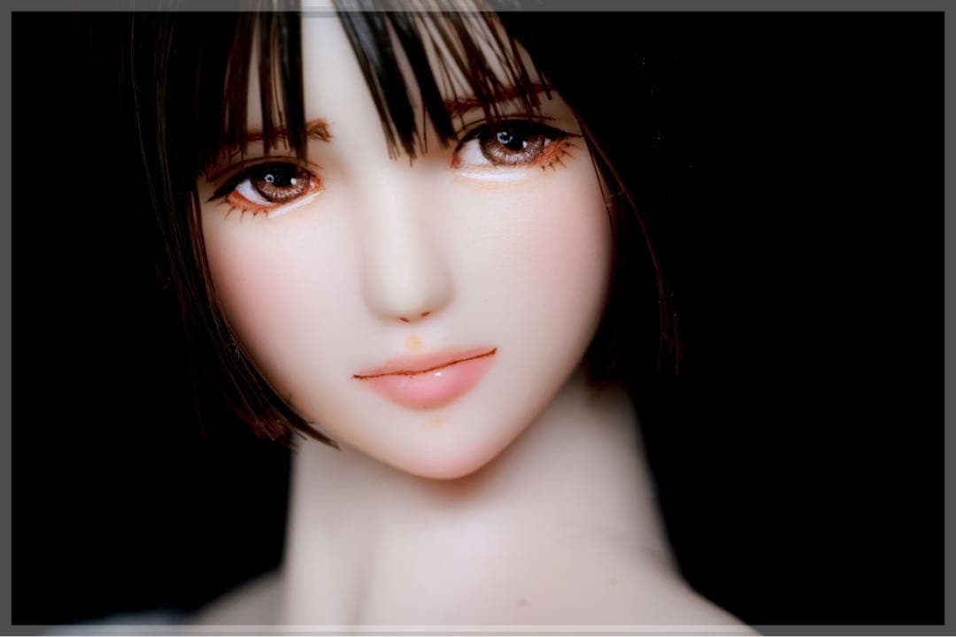 ♪♪ 1/6 　ドール カスタムドールヘッド　1738　栞瑠(しえる)　♪♪