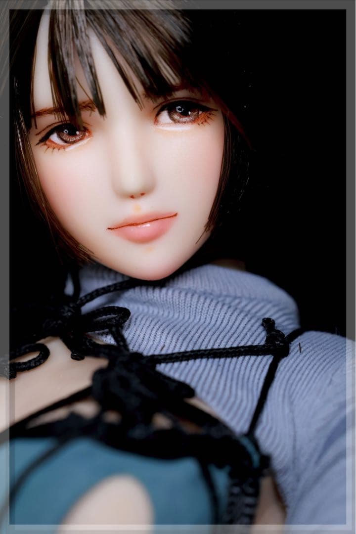 ♪♪ 1/6 　ドール カスタムドールヘッド　1738　栞瑠(しえる)　♪♪