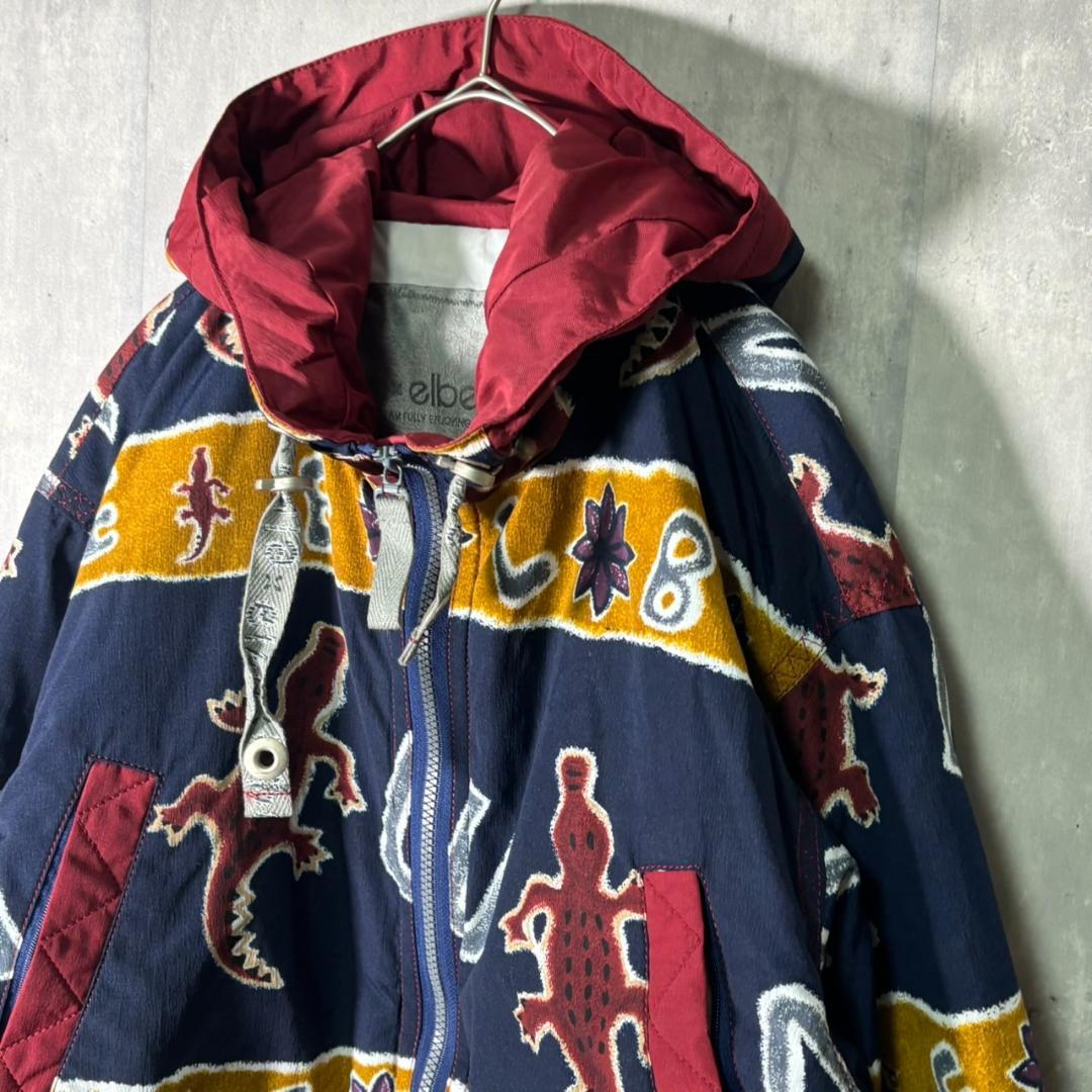 希少 elbe スキーウェア 3P セットアップ ベスト リバーシブル 中綿