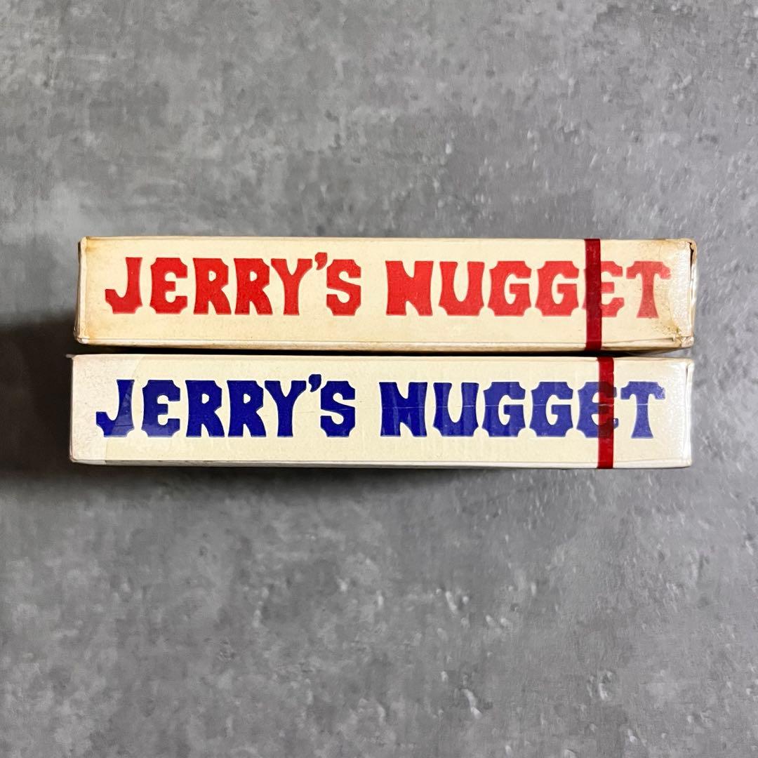 Jerry's nugget 赤青　本物 ジェリーズナゲット トランプ