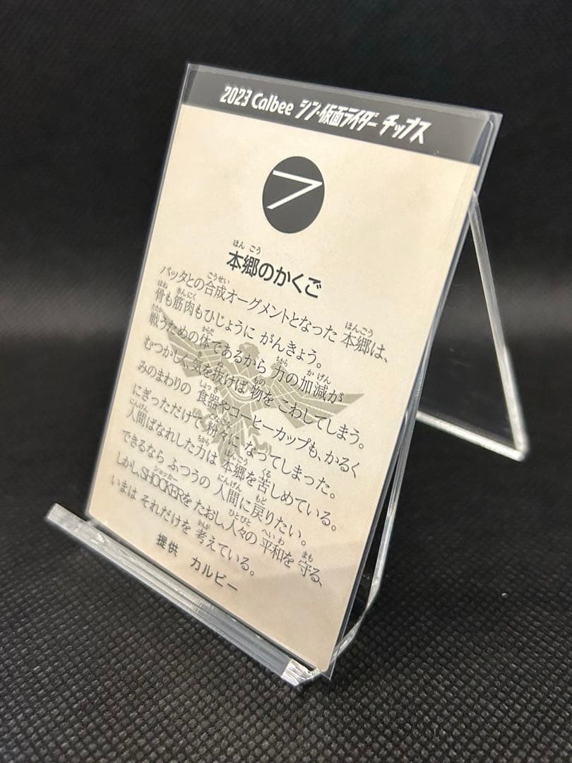 S.H.Figuarts 仮面ライダー第2号 サイクロン号 チップスカードセット