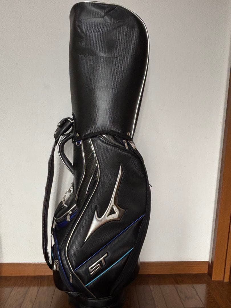 Mizuno ST ゴルフバッグ 黒/青