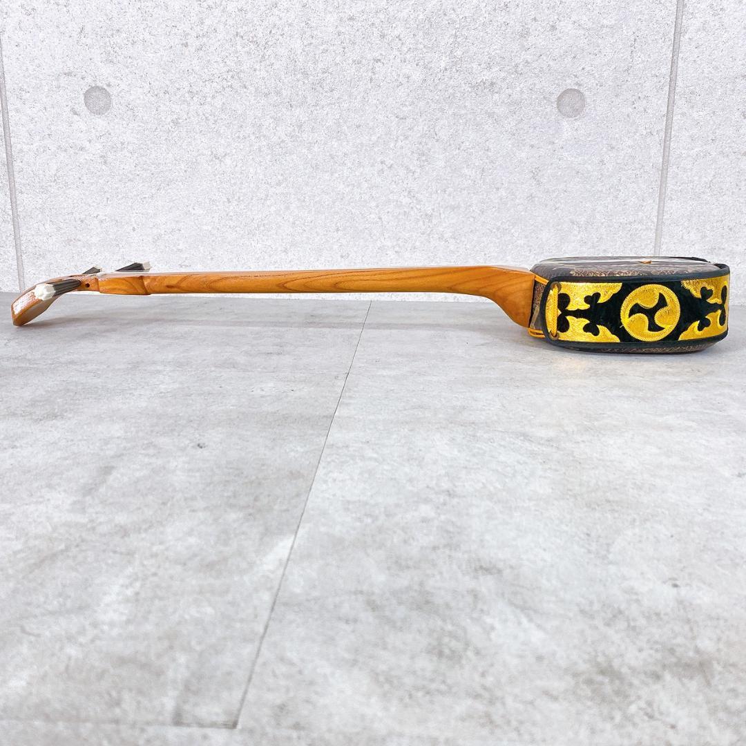 三線 沖縄三線 伝統楽器 人工皮 ケース付 入門用等