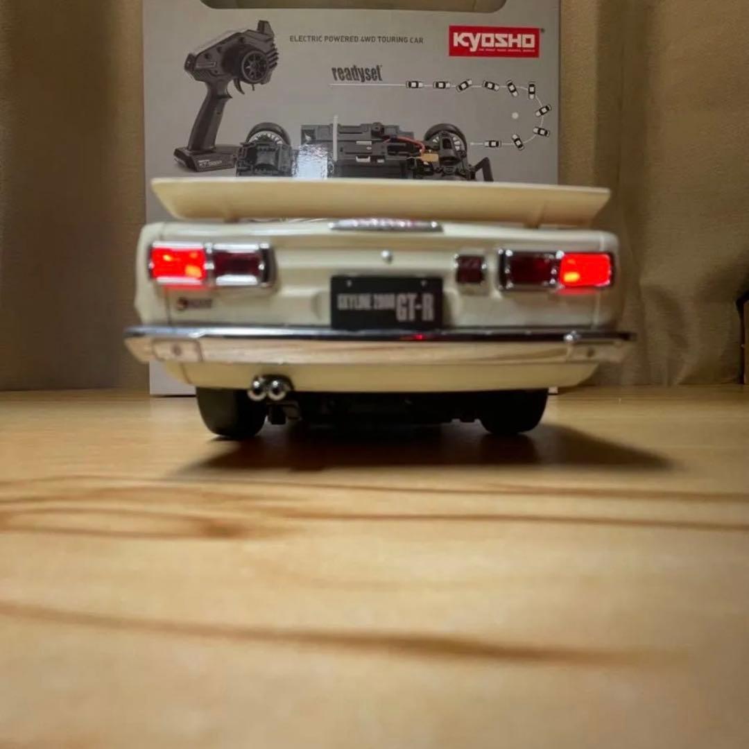 京商ミニッツAWD レディセット日産スカイライン2000GTライトユニット付き