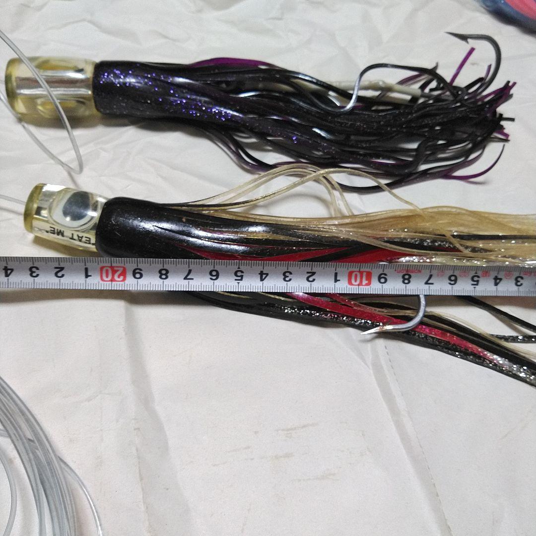 トローリングルアー　25cmダブルフックつき