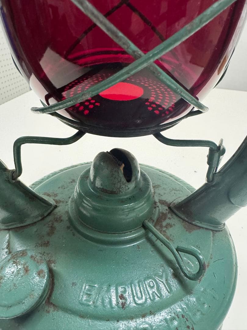 EMBURY AIRPILOT ヴィンテージランタンDIETZ赤グローブUSA製