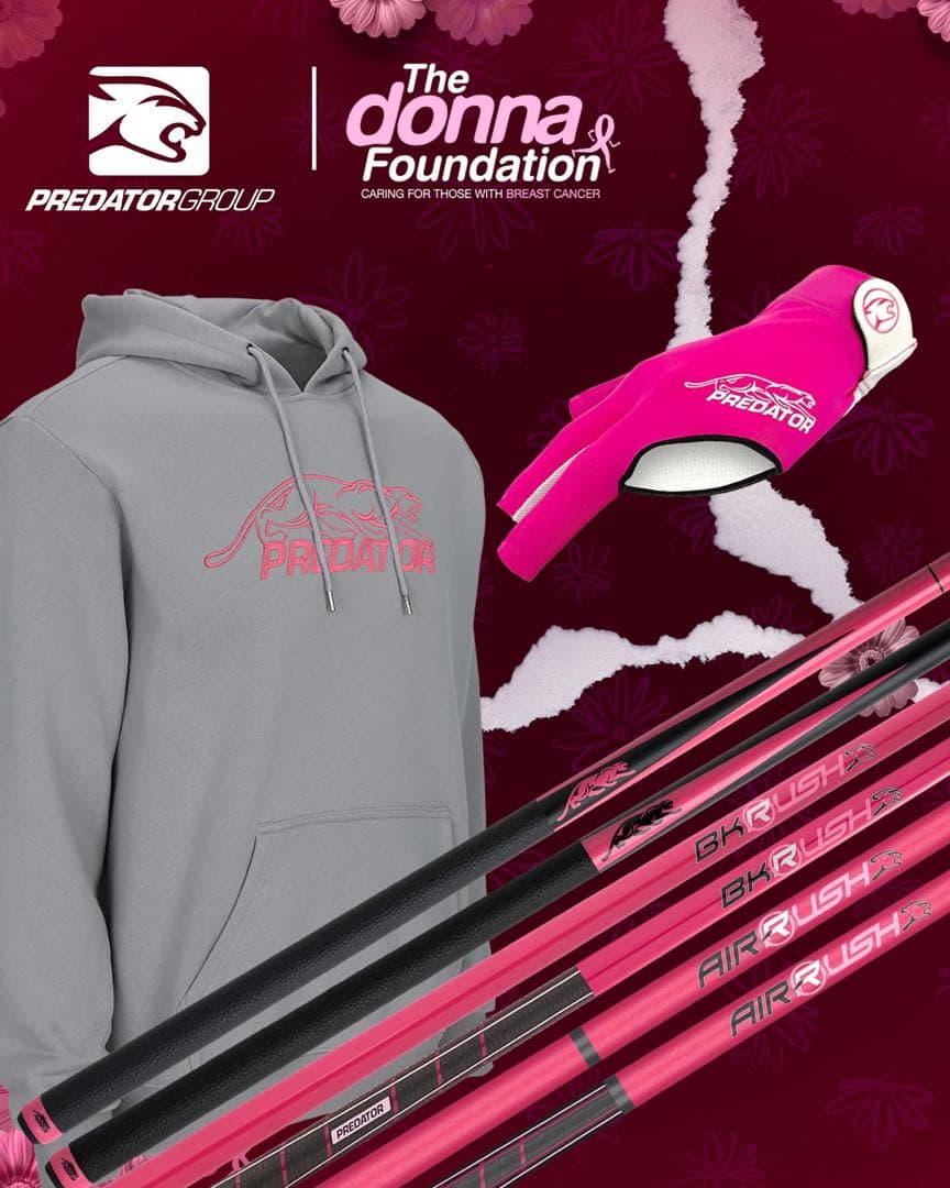 ビリヤード PREDATOR BK RUSH PINKLINE NW