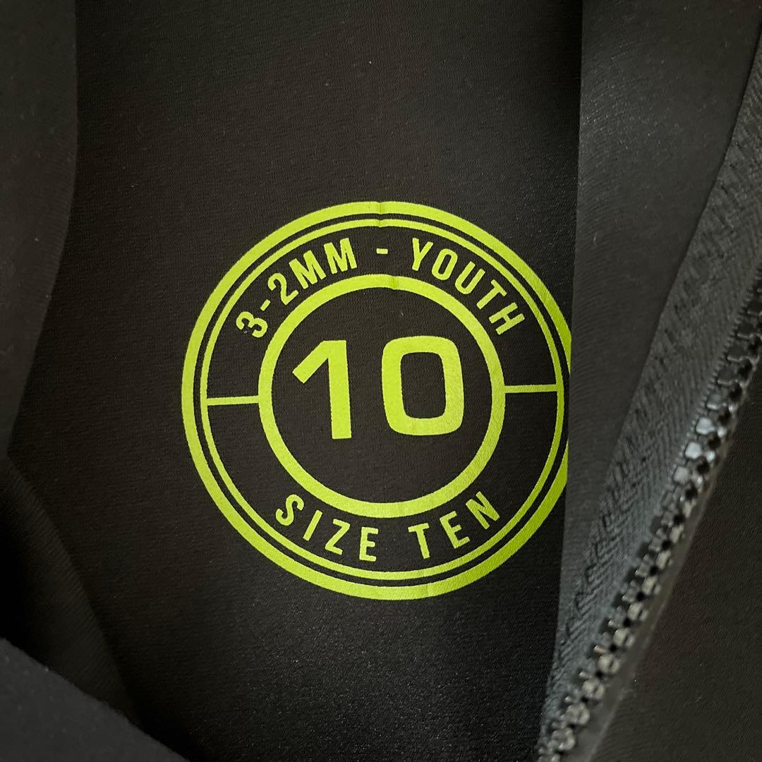 キッズ　ウェットスーツ OCEAN EARTH フルスーツ ブラック