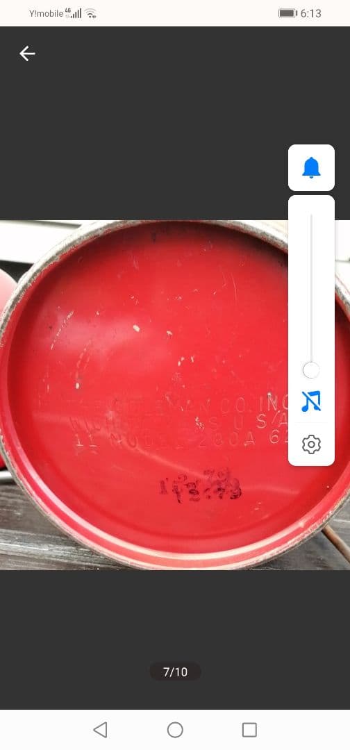 コールマン　200A ランタン 1962年11月製