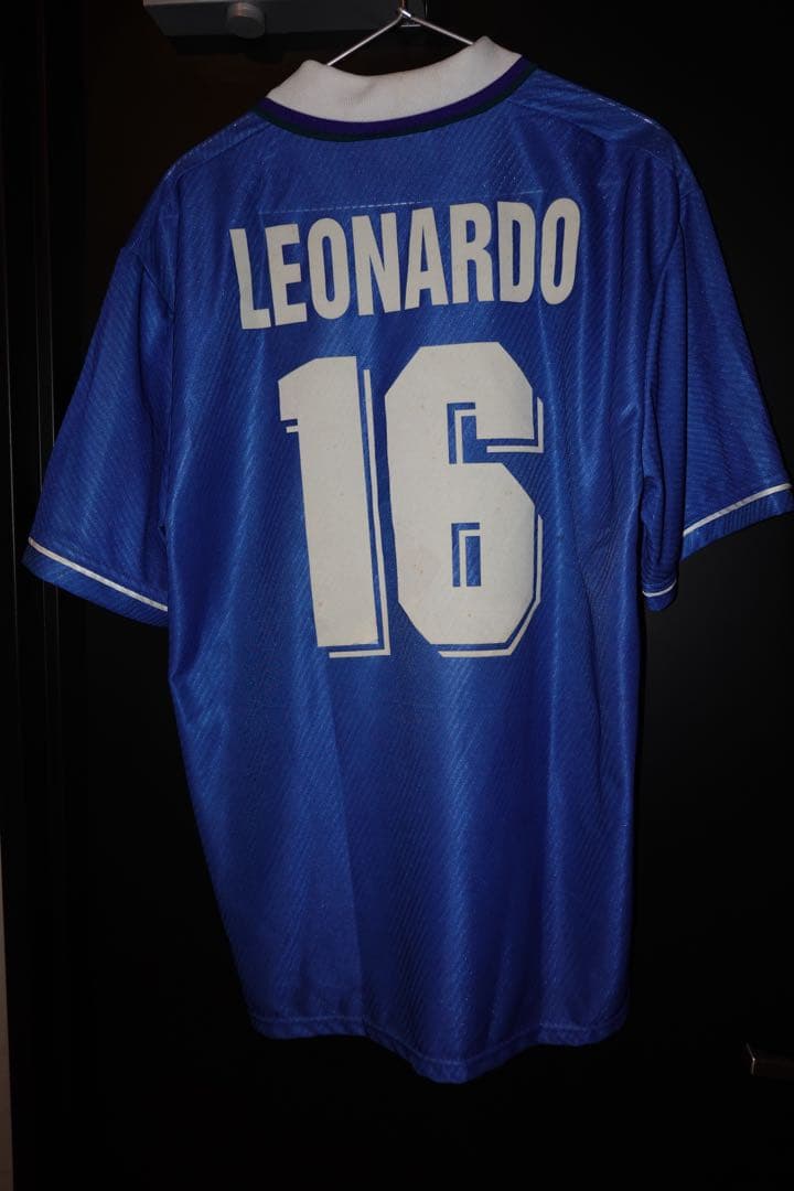 ち*よ様 ブラジル代表　レオナルド選手　サッカーW杯アメリカ大会　ユニフォーム