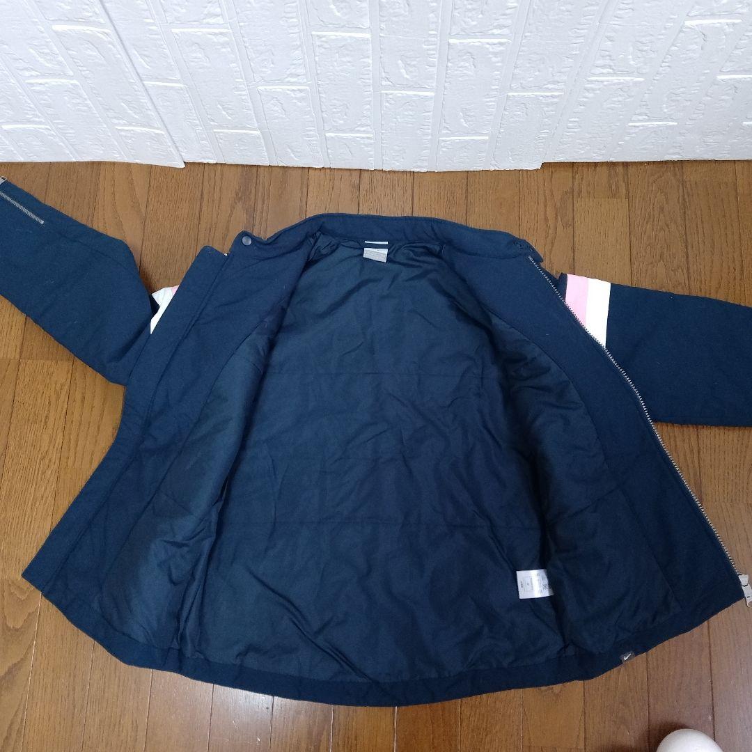 NIKE GOLF フルジップ ジャケット ネイビー ピンク　レディース M