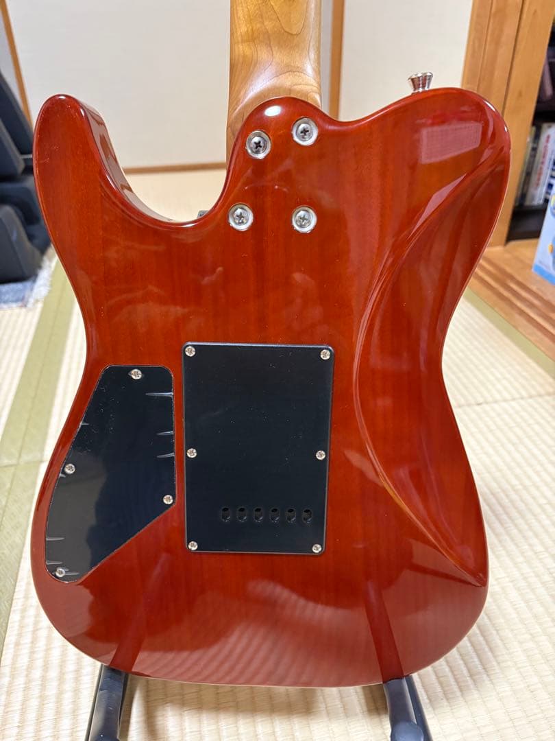 ギター bacchus TAC24 FMH-RSM/M N-BR-B