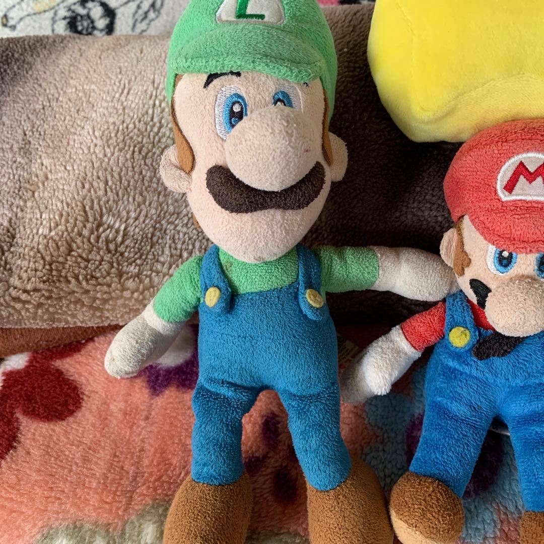 マリオ・ルイージ・ヨッシー ぬいぐるみセット