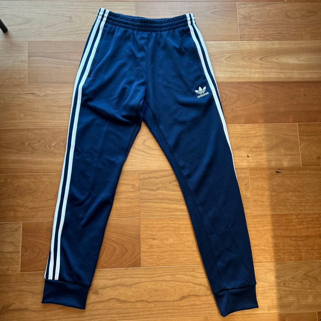 adidas ジャージ上下セット ネイビー サイズO