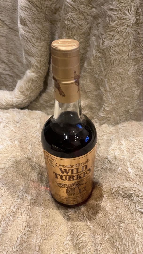 s*e様 WILD TURKEY 12年 750ml 金筒入り　未開封