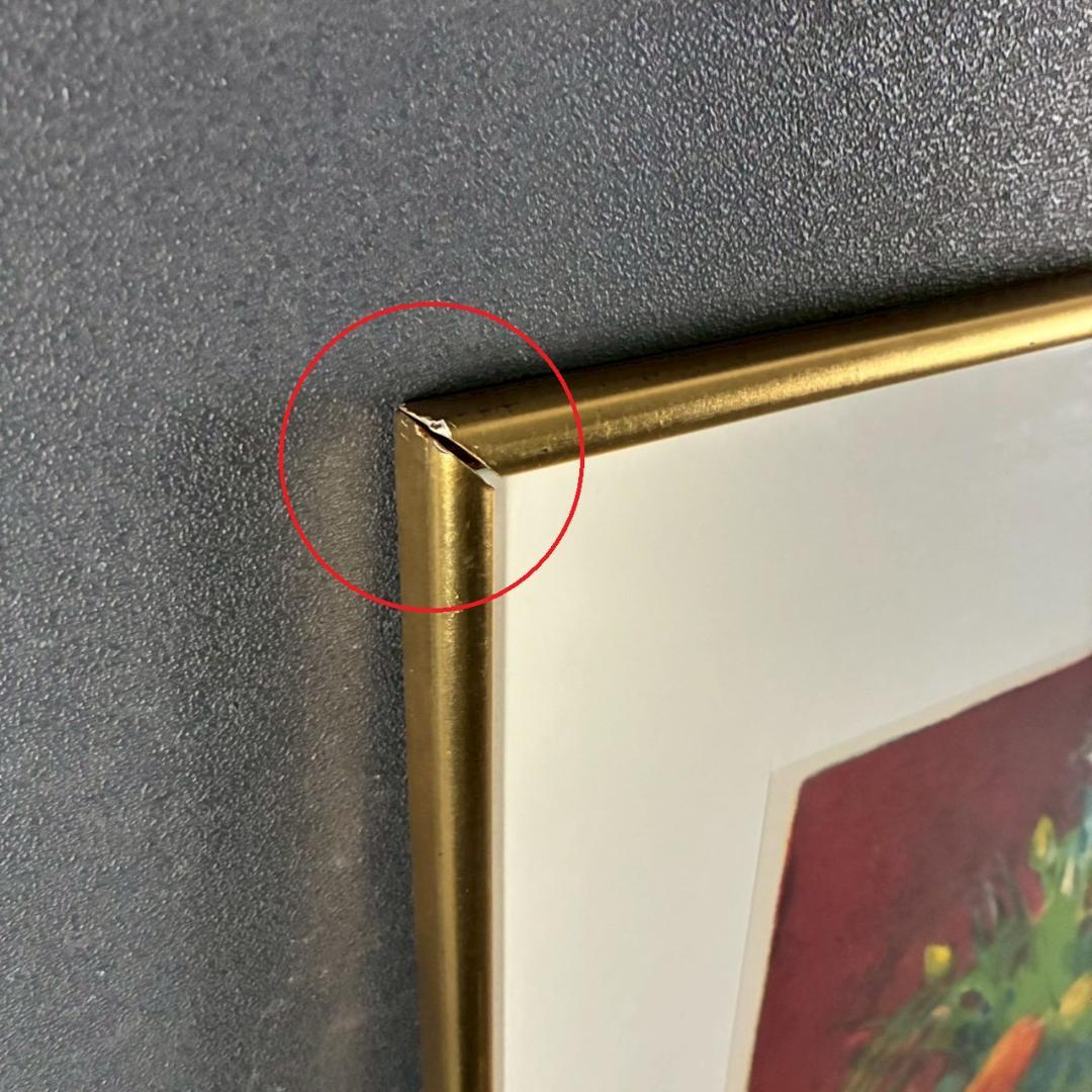 【最終値下げ】コロン V.Collomb「紅茶わかしとひなげし」リトグラフ