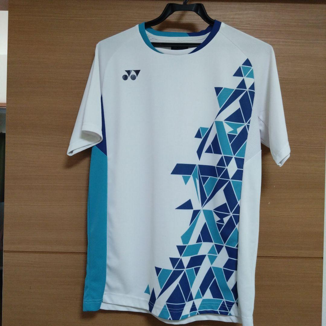 YONEXバドミントンシャツブルー/ ホワイト