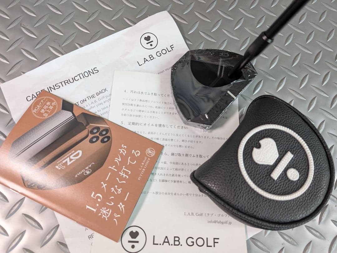 日本正規品　L.A.B.GOLF ラブゴルフOZ.1i HSパター 34インチ