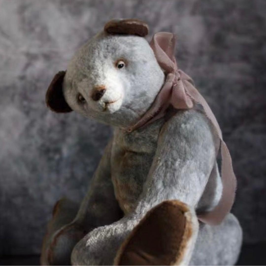 紳士くまさん ぬいぐるみ テディベア アーティストベア 海外作家様 ハンドメイド