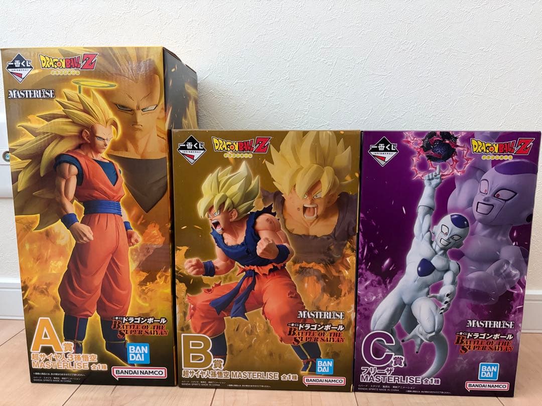 ドラゴンボール　１番くじ　ABC SET