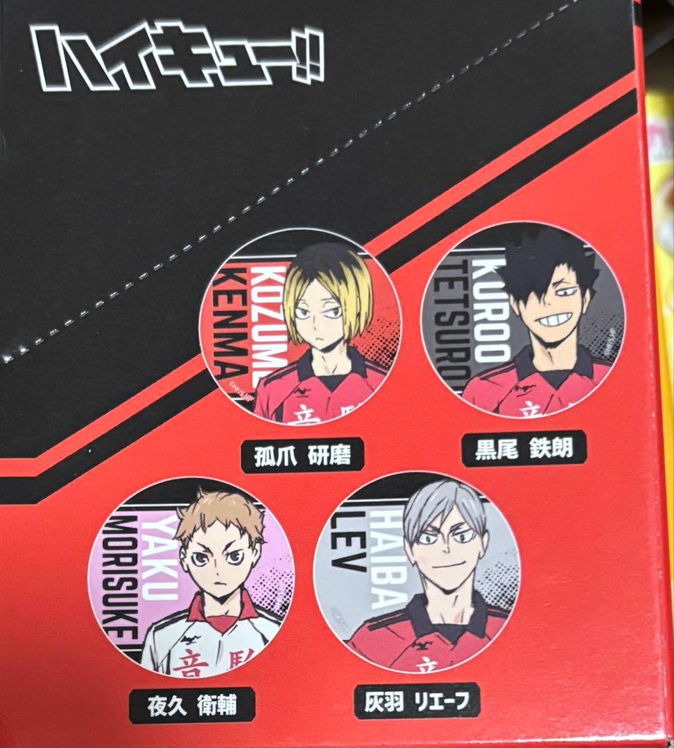 ハイキュー　缶バッジセット