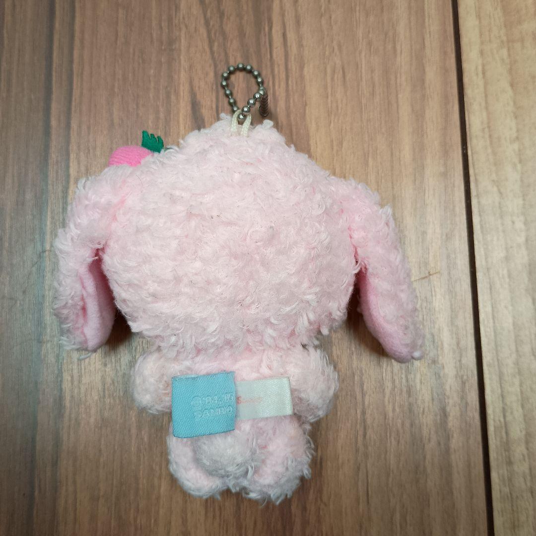 シュガーバニーズ　ストロベリーうさ　ボールチェーンマスコット　サンリオ　青タグ