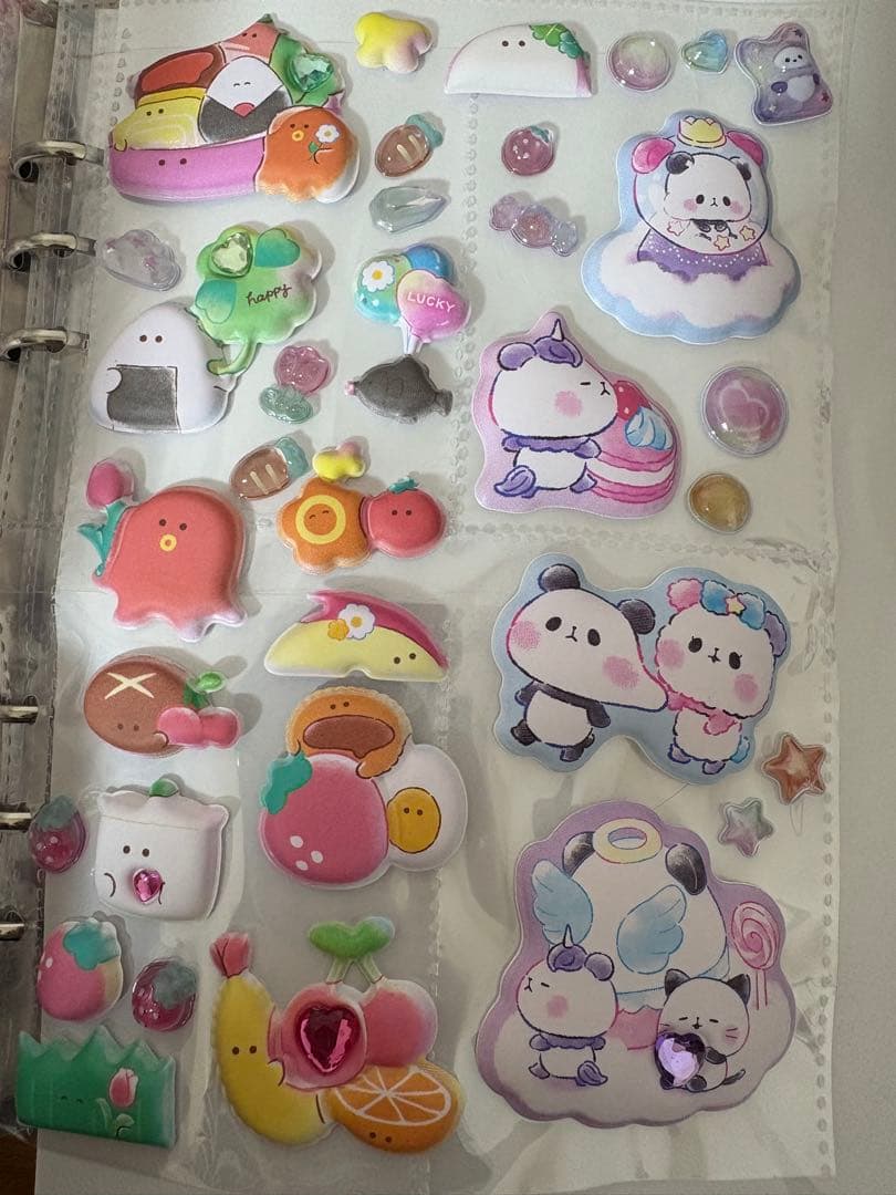 シール帳　完成品