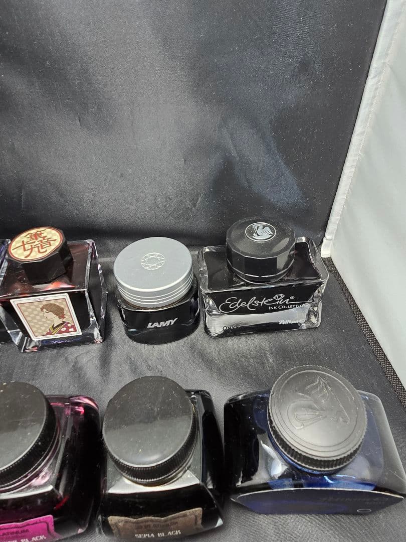 大量の万年筆インク