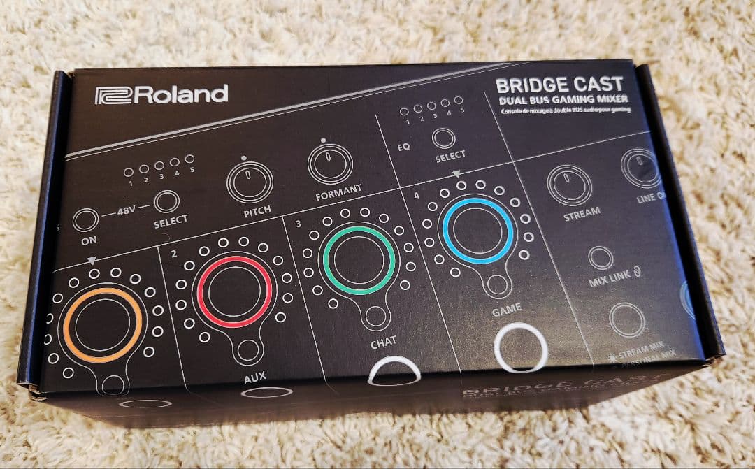 【新品未使用】CAST DUAL BUS GAMING MIXER