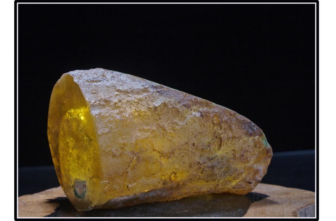 旧家初心だし　中国時代の化石　天然琥珀サソリ古美術 DE1656D4-2