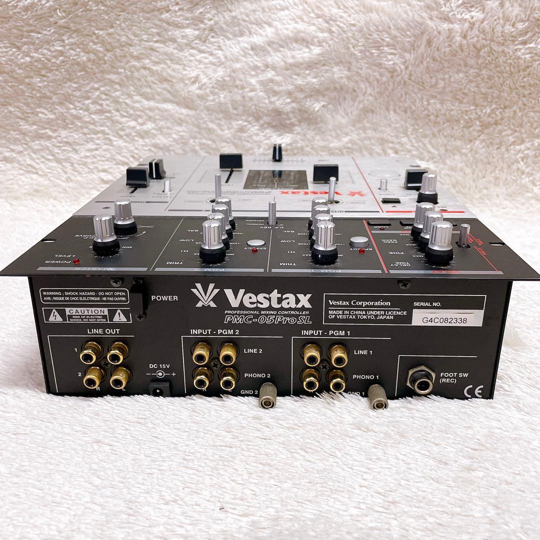Vestax PMC-05 ProSL ベスタクス DJミキサー シルバー