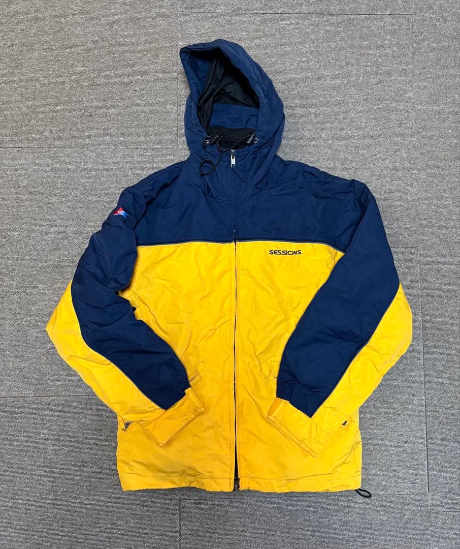 SESSIONS LOCALMOTIONスノボ・スキーウェア ネイビー/イエロー