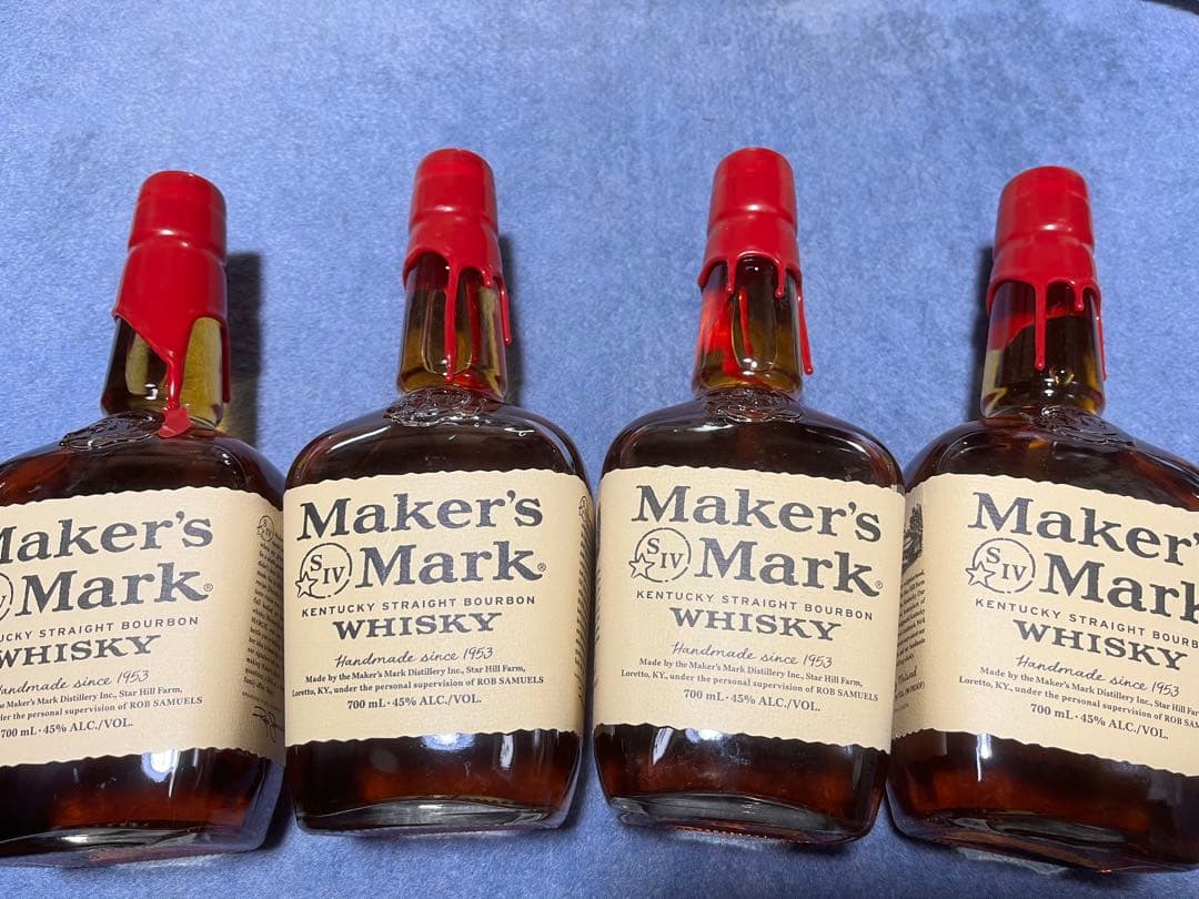 クラフトウィスキー　メーカーズマーク　4本セット