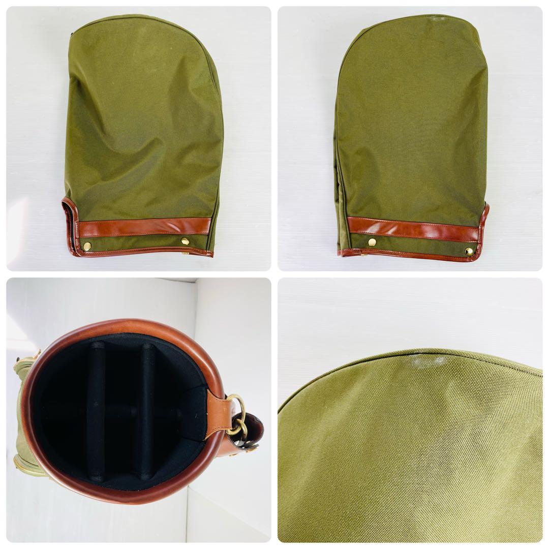 良品 コヤマゴルフ キャディバッグ ゴルフバッグ カートタイプ 日本製