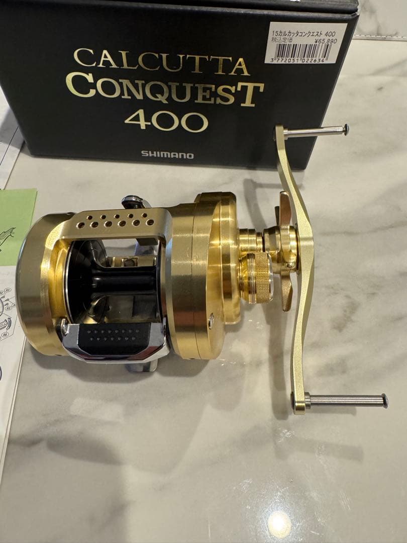 15カルカッタコンクエスト400 カゴ釣り