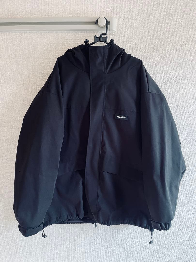 HIMANI フード付きジャケット ブラック