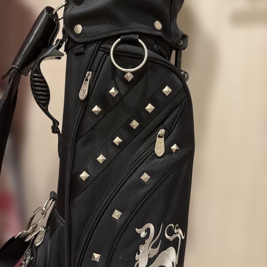 Dance With Dragon ブラックキャディバッグ