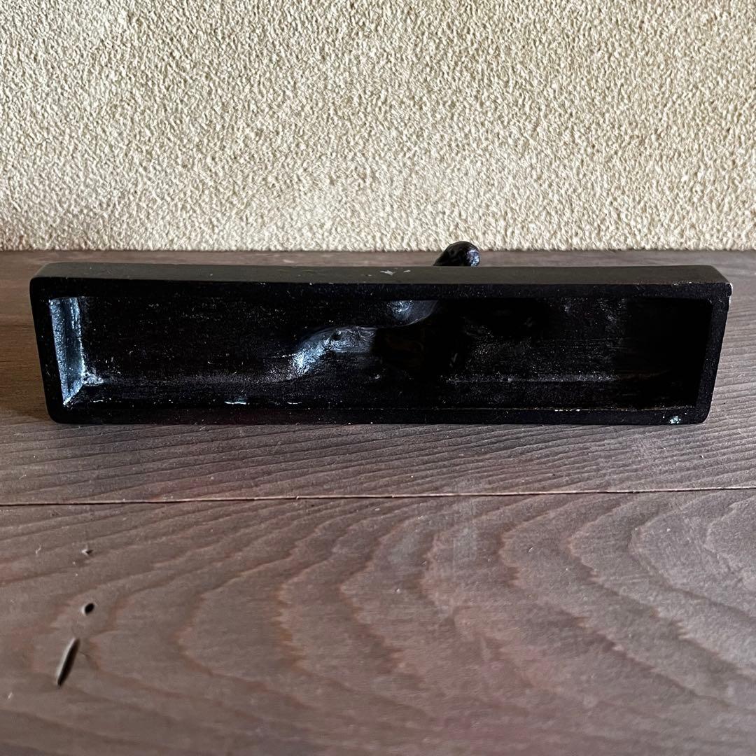 会田富康　會田富康　鳥　白鳥　金工　共箱あり　黒　親子　夫婦　23.4.21