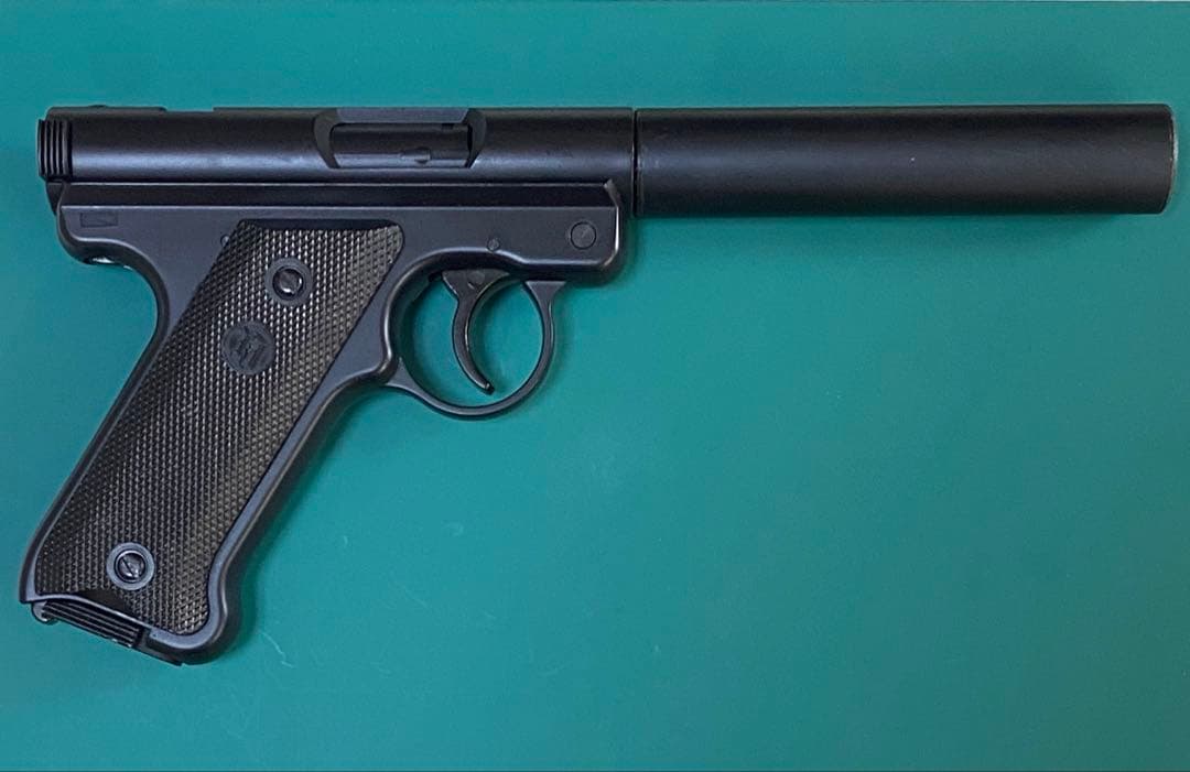 kjワークス　スタームルガーmk1アサシンカスタム　固定スライドガスガン