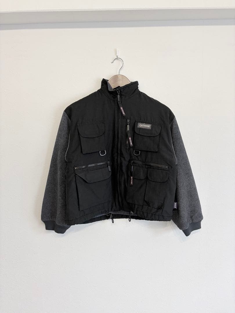 outdoor 90s フィッシングジャケット フリース